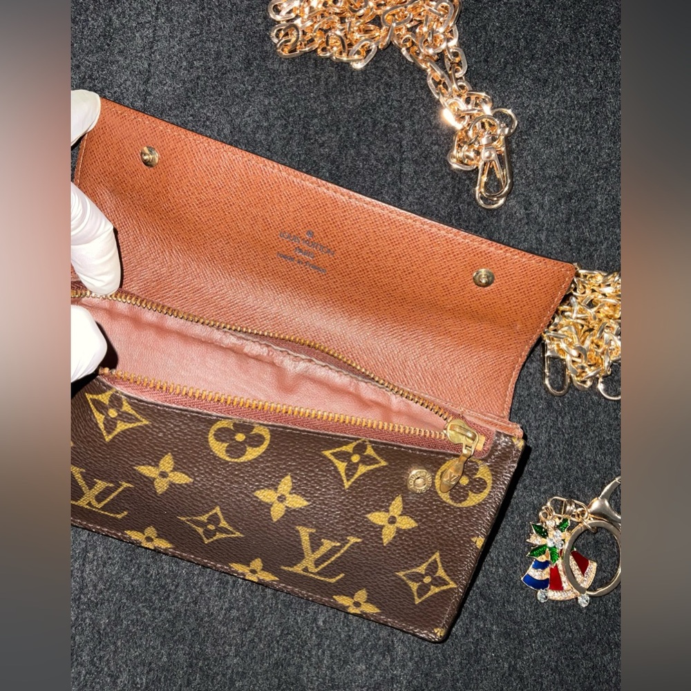 LOUIS VUITTON✅AUTHENTIC LONG ACCORDION WALLET - Picture 13 of 16